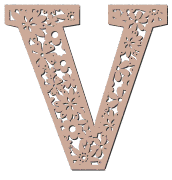 Free V  - floral font. Floral letter, flower font stencil, letter font, numbers, pattern, carving, template, clipart, printable alphabet letters and numbers, DIY, homemade, back to school, bulletin board, cricut, silhouette, coloring page, vector, svg.