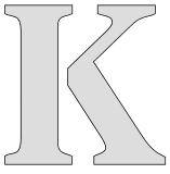 Free printable K - letter font. serif printable stencils, number printable alphabet patterns print download svg, png, pdf, jpg pattern.