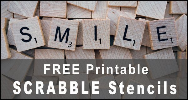 Scrabble Letters and Tiles (Free Printable SVG Patterns)