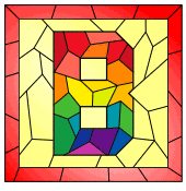 stained glass design patterns