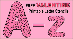 Valentine Love Stencils