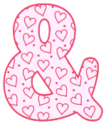 Valentines Day Hearts (Alphabet Letters, Font, Stencils, Clipart) – DIY  Projects, Patterns, Monograms, Designs, Templates
