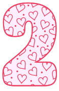 Free 2 - pattern. valentine day font stencil, pattern, template, clipart, design, printable alphabet letters and numbers, heart, love, cricut, coloring page, monogram, a-z, vector, svg.