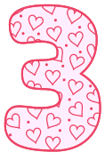 Free 3 - pattern. valentine day font stencil, pattern, template, clipart, design, printable alphabet letters and numbers, heart, love, cricut, coloring page, monogram, a-z, vector, svg.