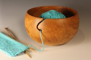 Bradford pear yarn bowl