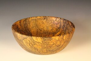 Elm wood bowl