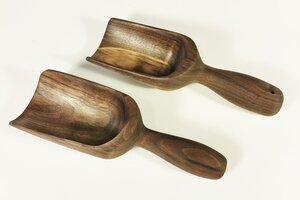 Wooden scoops