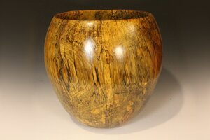 Wooden sycamore bowl
