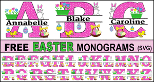 Easter Monograms