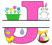 Free Easter monogram font J bunny egg basket chicken clipart alphabet letter split customize or personalize stencil template to print or download vector svg laser vinyl circuit silhouette.