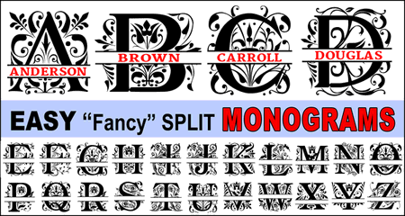 Monogram Fonts - Monogram Font Generator