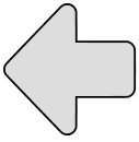 Free Symbol Icon Backwards Arrow stencil clipart design pattern template logo pointer sign symbol button emoji svg jpg png pdf vector print download.