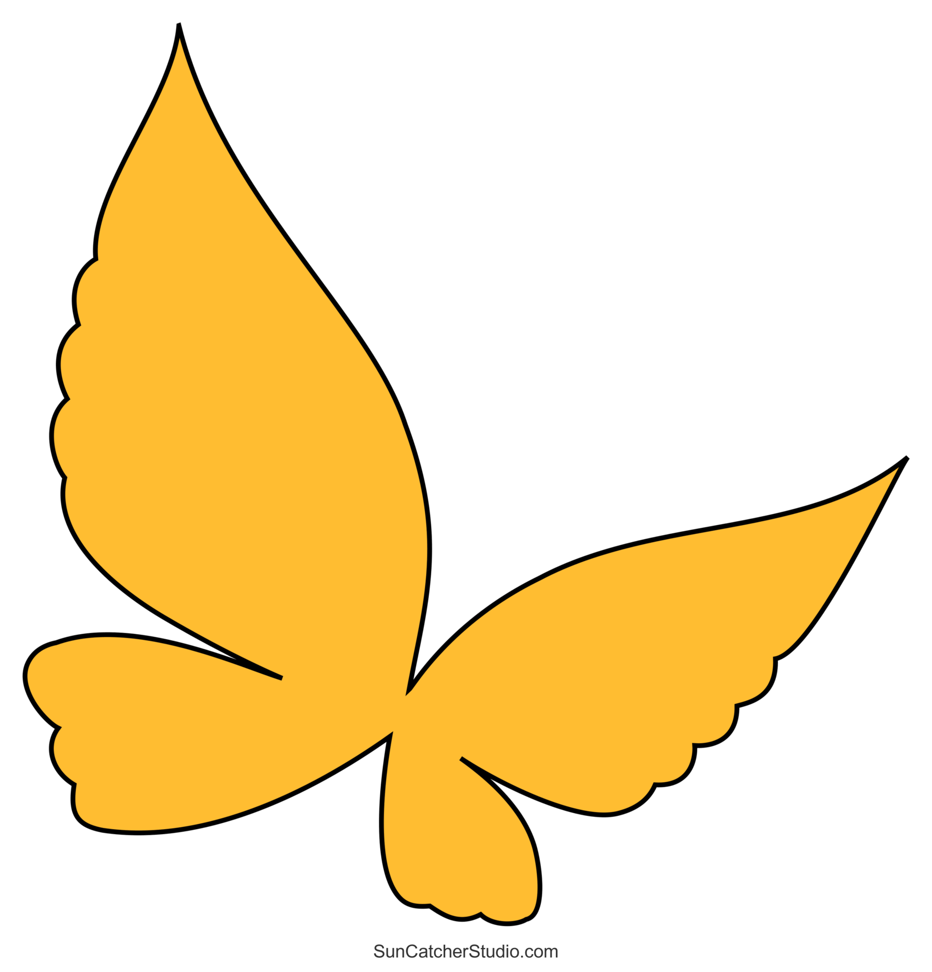 Butterfly Stencil png download - 760*760 - Free Transparent