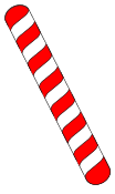 Candy Cane Stripes Pattern. Free, Christmas, Holidays, candy cane, pattern, template, stencil, clipart, design, printable ornament, decoration, cricut, coloring page, winter, window, vector, svg, print, download.