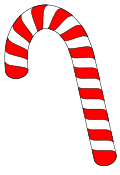 Peppermint Candy Cane Stripes. Free, Christmas, Holidays, candy cane, pattern, template, stencil, clipart, design, printable ornament, decoration, cricut, coloring page, winter, window, vector, svg, print, download.