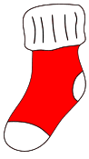 Christmas stocking sewing pattern. Free, Christmas, stocking, holidays, stencil, template, clip art, design, printable holiday ornament, decoration, cricut, coloring page, winter, window, snow, vector, svg, print, download.