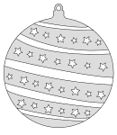 Christmas tree ornament. Free, Christmas, ornament, decoration, tree, holidays, pattern, stencil, template, outline, clip art, design, printable, cricut, coloring page, winter, window, snow, vector, svg, scroll saw, print, download.