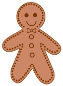 Gingerbread Man  Cookie Outline. Free, Christmas, gingerbread, cutout, cookie, man, ornament, decoration, tree, holidays, pattern, stencil, template, outline, clip art, design, printable, winter, window, snow, vector, svg, print, download.