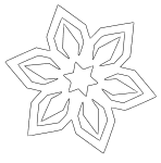 Snowflake Templates (Printable Stencils and Patterns) – DIY Projects,  Patterns, Monogr…