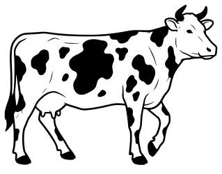 Cow pattern. Free, cow pattern, template, stencil, outline, printable, clipart, design, coloring page, vector, svg, print, download.