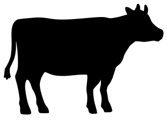 Printable cow pattern stencil. Free, cow pattern, template, stencil, outline, printable, clipart, design, coloring page, vector, svg, print, download.