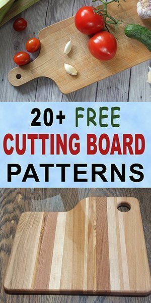 Cutting Board Patterns & Templates (DIY Wood Chopping Board) – Patterns