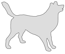 Free Sheepdog pattern. dog breed silhouette pattern scroll saw pattern, cricut cutting, laser cutting template, svg, coloring.