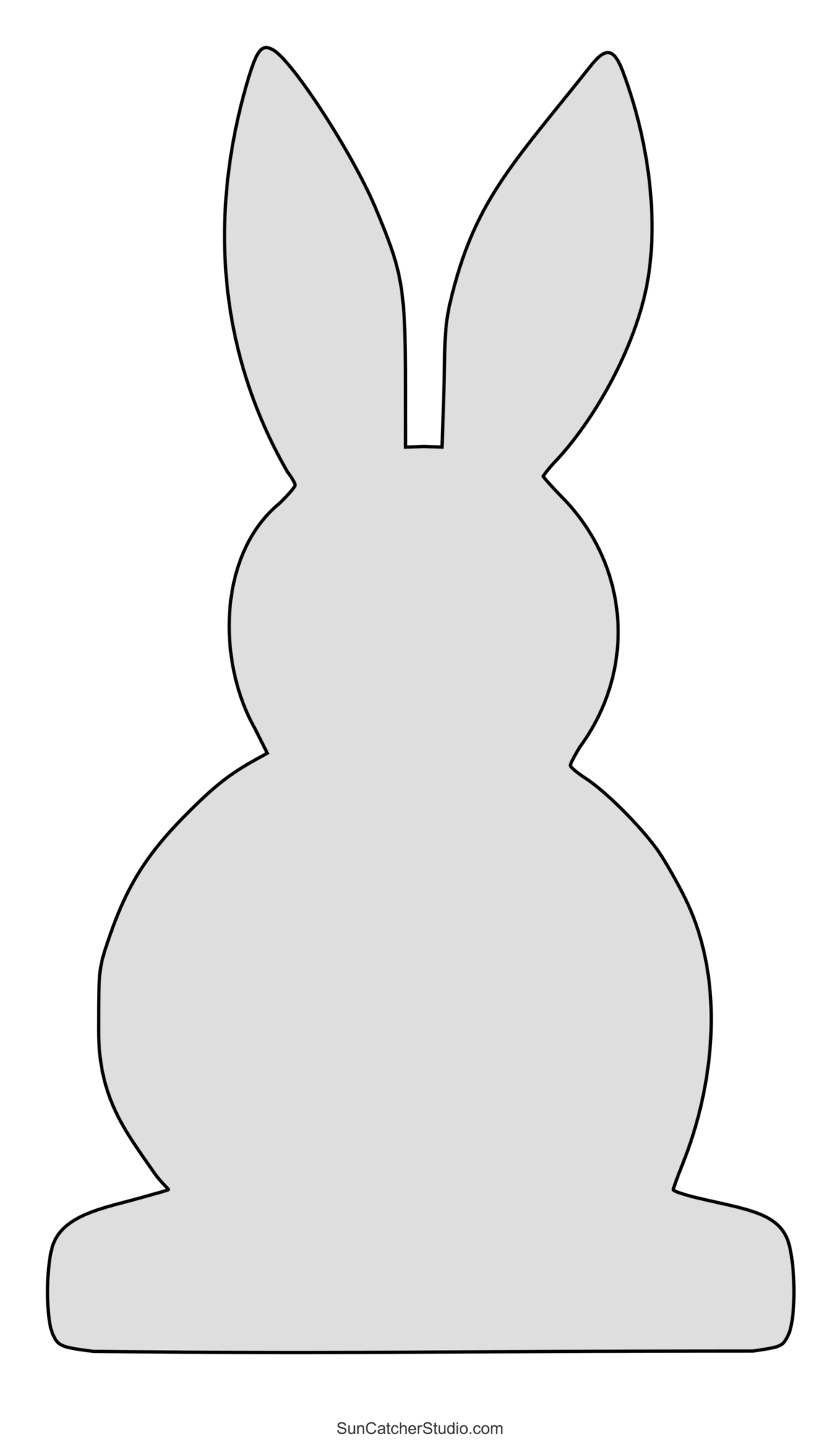 Easter Clip Art Patterns (Egg and Bunny Stencils) – DIY Projects, Patterns,  Monograms, Designs, Templates