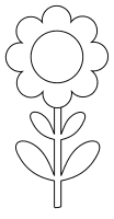 Flower pattern., flowers template, pattern, svg stencil, free template, pattern, clipart design, cricut, silhouette, scroll saw, coloring page.