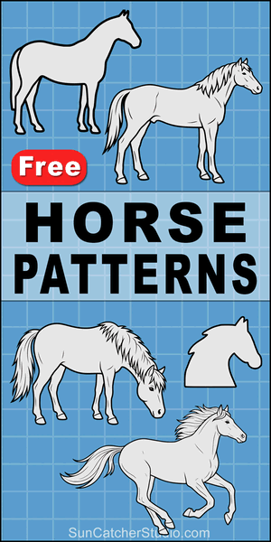 Free, horse patterns, printables, outlines, horse templates, stencils, svg files, clipart designs, coloring, laser cutting, sewing, and DIY crafts.