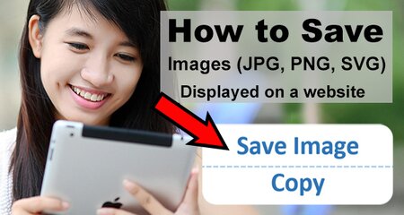 How to Save Images (iphone, iPad, Android, Chrome, FireFox, Safari)