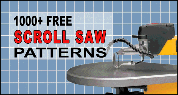 Scroll Saw Patterns, Clip Art Designs, & Projects (FREE)