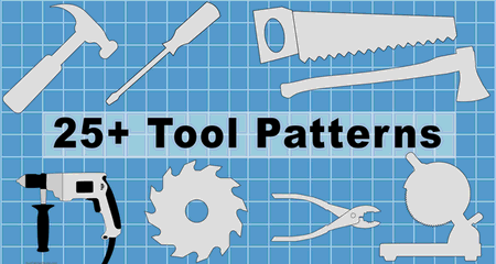 Tool Patterns Clip Art, Designs, and Templates