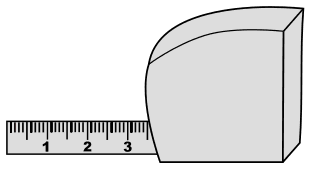 Free Tape measure template.  printable pattern clipart template, stencil, woodworking design, scroll saw, cricut and silhouette svg vector image.