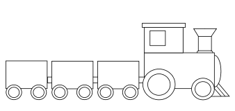 Printable Train Templates