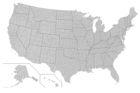 10. USA Counties Map., free, printable, us, usa, united states, map, pattern, stencil, template, vector, outline, svg, print, download, clipart, design, svg, coloring page.