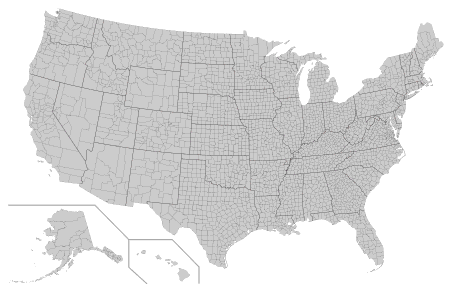 Printable US Maps with States (USA, United States, America) – DIY