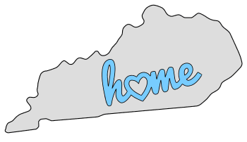 Kentucky home heart stencil pattern template shape state clip art outline printable downloadable free template map scroll saw pattern, laser cutting, vector graphic.