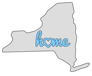 New York home heart stencil pattern template shape state clip art outline printable downloadable free template map scroll saw pattern, laser cutting, vector graphic.