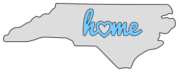 North Carolina home heart stencil pattern template shape state clip art outline printable downloadable free template map scroll saw pattern, laser cutting, vector graphic.