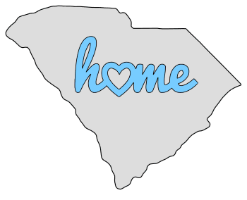 Download South Carolina Map Outline Printable State Shape Stencil Pattern Patterns Monograms Stencils Diy Projects