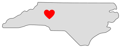 North Carolina SVG, North Carolina Outline, USA States Cut File By LD  Digital