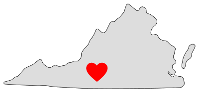 virginia state shape