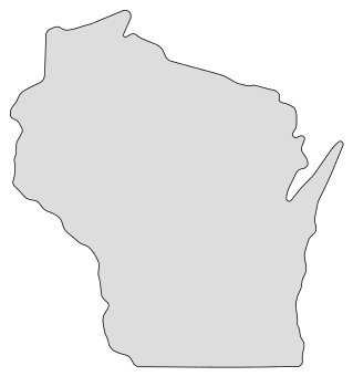 Free Wisconsin map outline shape state stencil clip art scroll saw pattern print download silhouette or cricut design free template, cutting file.