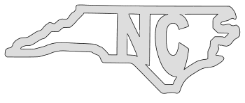 North Carolina map outline shape state stencil clip art scroll saw pattern printable downloadable free template, laser cutting, vector graphic.
