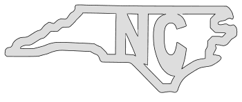 North Carolina – Map Outline, Printable State, Shape, Stencil