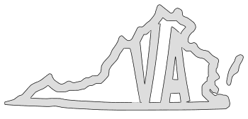 virginia state outline