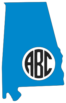 Free Alabama monogram state custom generator 1, 2, or 3 Initials letters, personalize, DIY arts and 
crafts, Cricut.