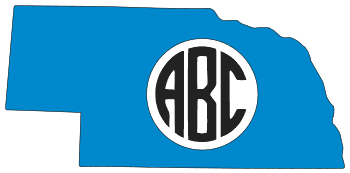 Free Nebraska monogram state custom generator 1, 2, or 3 Initials letters, personalize, DIY arts and 
crafts, Cricut.