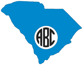 Free South Carolina monogram state custom generator 1, 2, or 3 Initials letters, personalize, DIY arts and 
crafts, Cricut.
